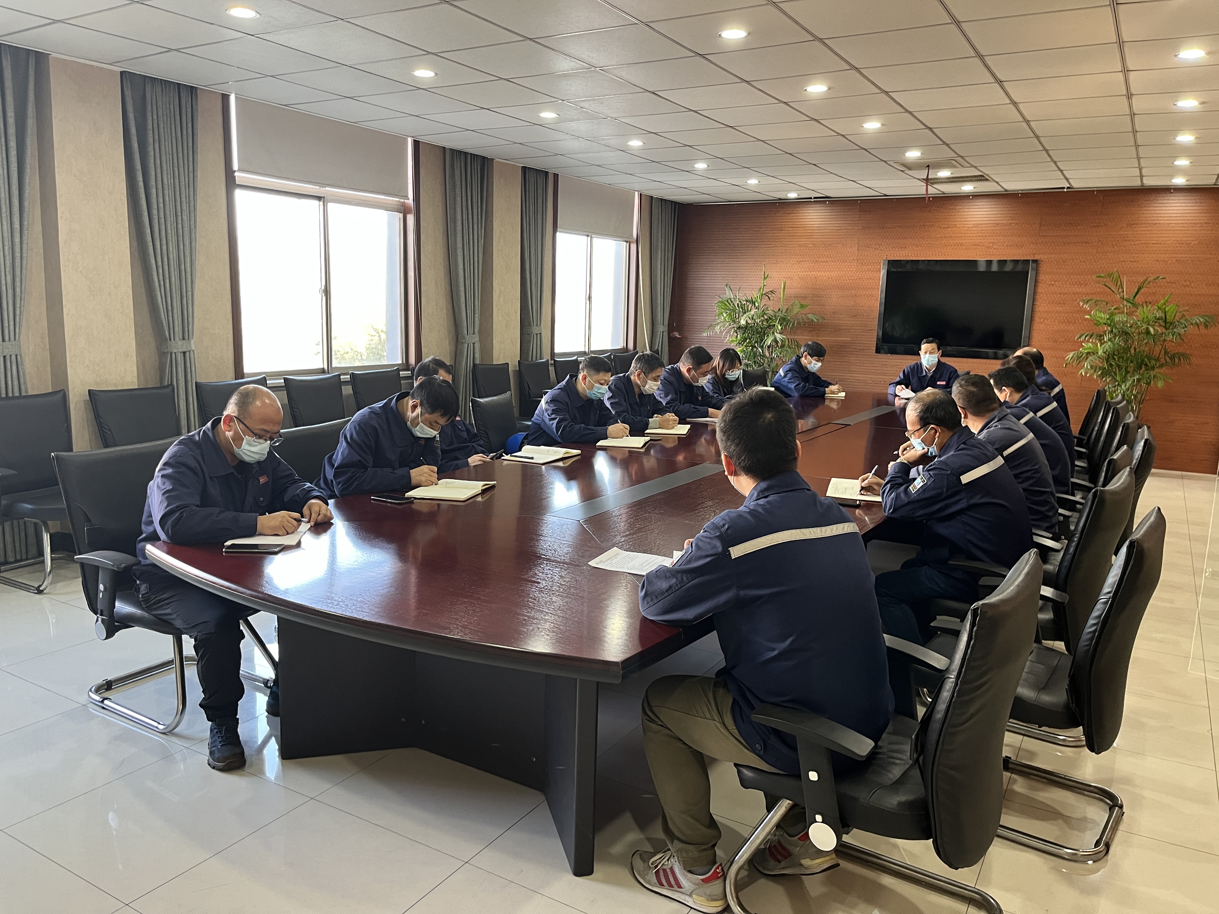 江蘇星火特鋼集團有限公司召開疫情防控會議